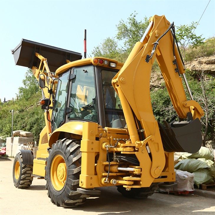 Backhoe Loader Cummins Engine